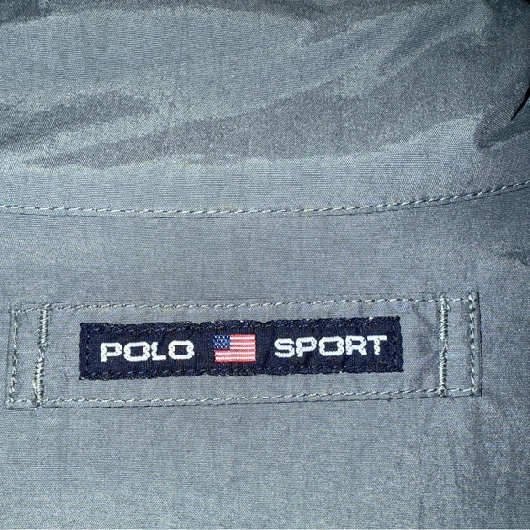 Vintage Polo Sport Ralph Lauren Navy/Gray Jacket - Men's Size Large - Picture 15 of 17